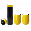 Набор Hot Box Duo C2B grey (черный с желтым) с логотипом в Балашихе заказать по выгодной цене в кибермаркете AvroraStore