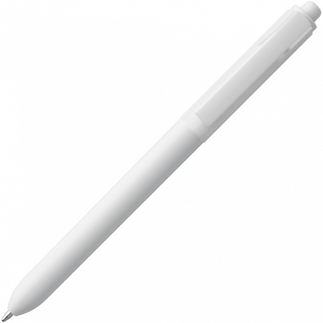 Ручка шариковая Hint Special, белая с логотипом в Балашихе заказать по выгодной цене в кибермаркете AvroraStore