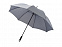 Зонт трость Halo, механический 30, серый с логотипом в Балашихе заказать по выгодной цене в кибермаркете AvroraStore