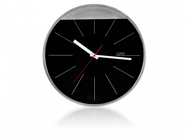 Часы настенные «Де-Мойн» с логотипом в Балашихе заказать по выгодной цене в кибермаркете AvroraStore
