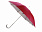 Зонт-трость полуавтомат Майорка, красный/серебристый с логотипом в Балашихе заказать по выгодной цене в кибермаркете AvroraStore
