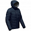 Куртка компактная мужская Stavanger, темно-синяя с логотипом в Балашихе заказать по выгодной цене в кибермаркете AvroraStore