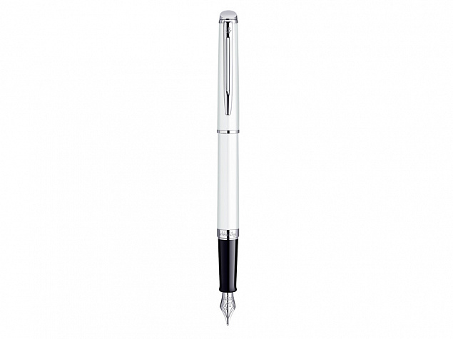 Ручка перьевая «Hemisphere 2010 White CТ» с логотипом в Балашихе заказать по выгодной цене в кибермаркете AvroraStore