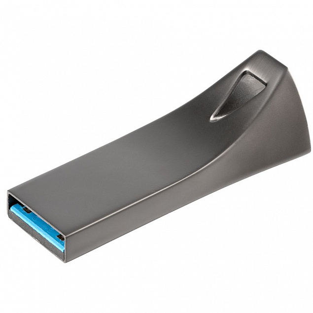 Флешка Ergo Style Black, USB3.0, черная, 32 Гб с логотипом в Балашихе заказать по выгодной цене в кибермаркете AvroraStore