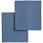 Набор полотенец Fine Line, синий с логотипом в Балашихе заказать по выгодной цене в кибермаркете AvroraStore