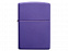 Зажигалка ZIPPO Classic с покрытием Purple Matte с логотипом в Балашихе заказать по выгодной цене в кибермаркете AvroraStore