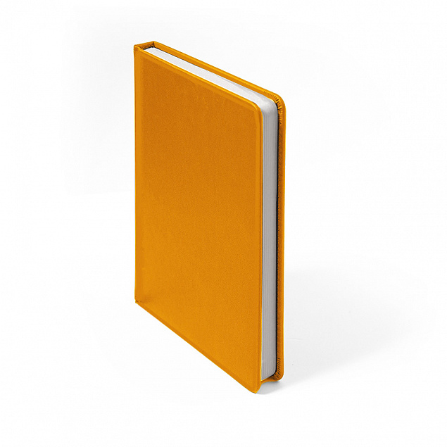 Ежедневник недатированный Duncan, А5,  оранжевый, белый блок с логотипом в Балашихе заказать по выгодной цене в кибермаркете AvroraStore