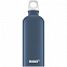 Бутылка для воды Lucid 600, синяя с логотипом в Балашихе заказать по выгодной цене в кибермаркете AvroraStore