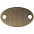 Шильдик металлический Alfa Oval, бронзовый с логотипом в Балашихе заказать по выгодной цене в кибермаркете AvroraStore