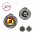 Медаль D65мм, с лентой триколор с логотипом в Балашихе заказать по выгодной цене в кибермаркете AvroraStore