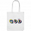 Холщовая сумка «Новый GOD», белая с логотипом в Балашихе заказать по выгодной цене в кибермаркете AvroraStore