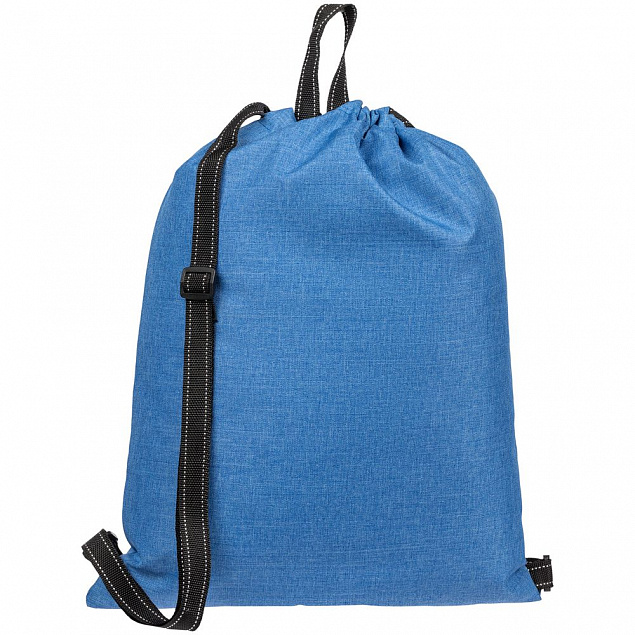 Рюкзак-мешок Melango, синий с логотипом в Балашихе заказать по выгодной цене в кибермаркете AvroraStore