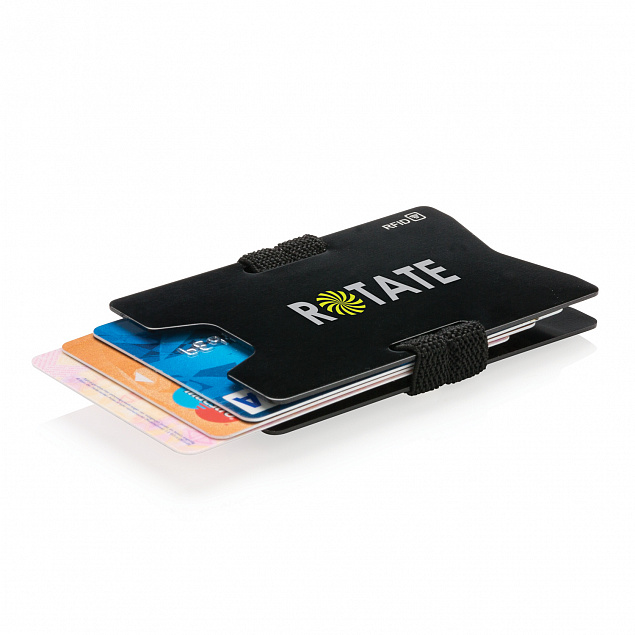 Алюминиевый чехол для карт с защитой от сканирования RFID с логотипом в Балашихе заказать по выгодной цене в кибермаркете AvroraStore
