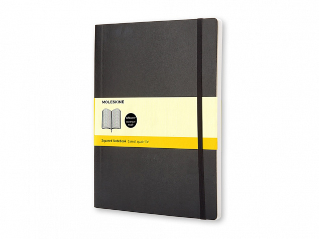 Записная книжка Classic Soft, ХLarge (в клетку) с логотипом в Балашихе заказать по выгодной цене в кибермаркете AvroraStore