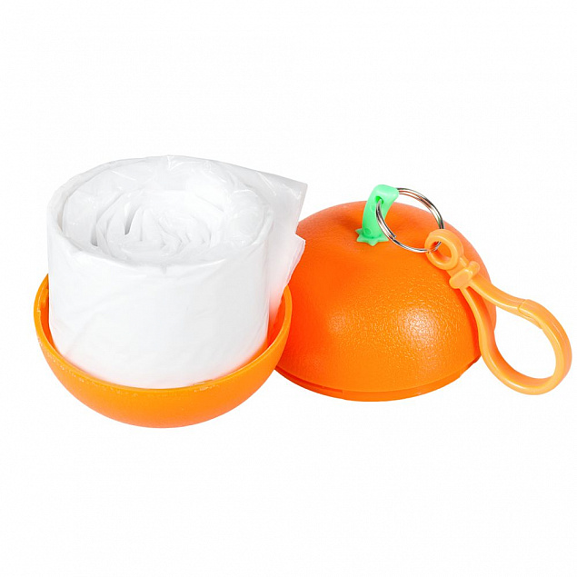 Дождевик в футляре «Фрукт», оранжевый мандарин с логотипом в Балашихе заказать по выгодной цене в кибермаркете AvroraStore
