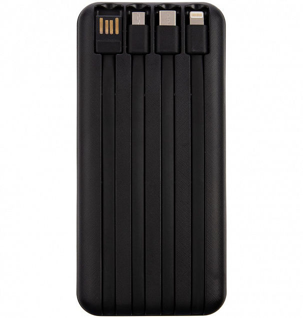Внешний аккумулятор Omni XL 20000 мАч, черный с логотипом в Балашихе заказать по выгодной цене в кибермаркете AvroraStore
