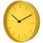 Часы настенные Cleo, желтые с логотипом в Балашихе заказать по выгодной цене в кибермаркете AvroraStore