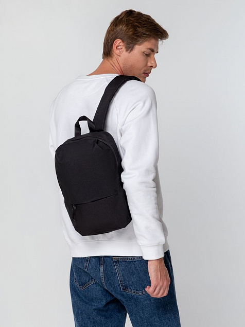 Рюкзак Easy Gait, черный с логотипом в Балашихе заказать по выгодной цене в кибермаркете AvroraStore