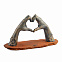 Скульптура "Люблю" с логотипом в Балашихе заказать по выгодной цене в кибермаркете AvroraStore