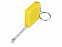 Брелок-рулетка, 1 м., желтый с логотипом в Балашихе заказать по выгодной цене в кибермаркете AvroraStore