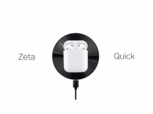 Беспроводное зарядное устройство NEO Zeta Quick с логотипом в Балашихе заказать по выгодной цене в кибермаркете AvroraStore