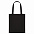 Сумка для покупок Erba, 100% хлопок, 260 г/м2, 35*40 cм, ручки 60*3 см, черная с логотипом в Балашихе заказать по выгодной цене в кибермаркете AvroraStore