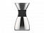 Кофеварка POUR OVER, 1000 мл, серебристый/черный с логотипом в Балашихе заказать по выгодной цене в кибермаркете AvroraStore