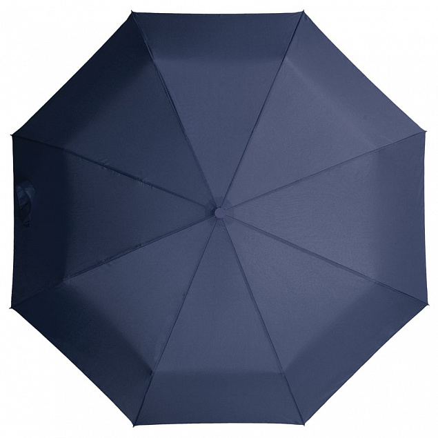 Зонт складной Light, темно-синий с логотипом в Балашихе заказать по выгодной цене в кибермаркете AvroraStore