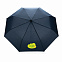 Компактный зонт Impact из RPET AWARE™ с бамбуковой ручкой, 20.5" с логотипом в Балашихе заказать по выгодной цене в кибермаркете AvroraStore