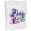 Холщовая сумка LionMe, белая с логотипом в Балашихе заказать по выгодной цене в кибермаркете AvroraStore