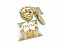 Платок «Русская Азбука» с логотипом в Балашихе заказать по выгодной цене в кибермаркете AvroraStore
