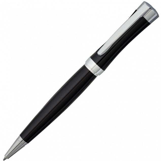 Ручка шариковая Desire, черная с логотипом в Балашихе заказать по выгодной цене в кибермаркете AvroraStore