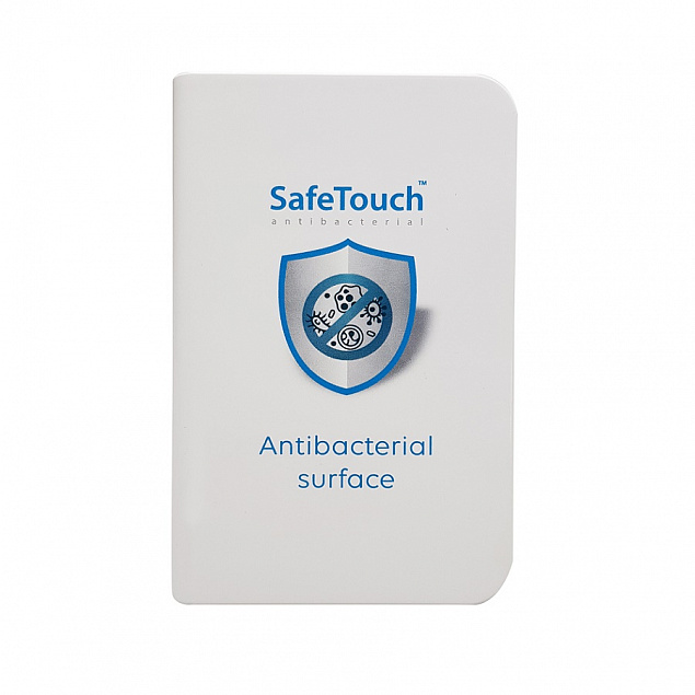 Универсальный аккумулятор "Shaky Safe Touch" (4000mAh), с антибактериальной защитой с логотипом в Балашихе заказать по выгодной цене в кибермаркете AvroraStore