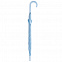 Зонт-трость Unit Promo, голубой с логотипом в Балашихе заказать по выгодной цене в кибермаркете AvroraStore