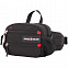Поясная сумка Swissgear, черная с логотипом в Балашихе заказать по выгодной цене в кибермаркете AvroraStore