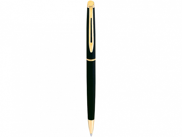 Ручка шариковая «Hemisphere Black GT» с логотипом в Балашихе заказать по выгодной цене в кибермаркете AvroraStore