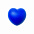 Антистресс СЕРДЦЕ - Синий HH с логотипом в Балашихе заказать по выгодной цене в кибермаркете AvroraStore
