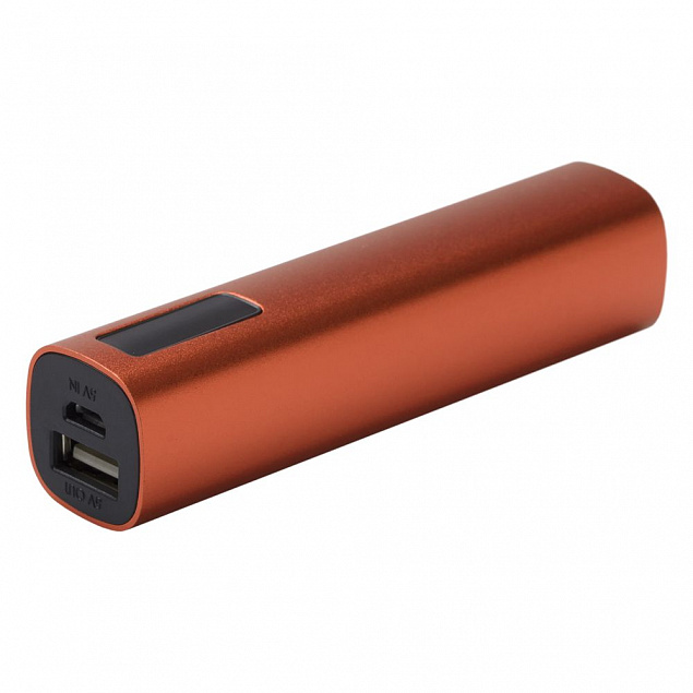 Внешний аккумулятор Easy Metal 2200 мАч, оранжевый с логотипом в Балашихе заказать по выгодной цене в кибермаркете AvroraStore