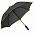 Зонт-трость Jenna, черный с серым с логотипом в Балашихе заказать по выгодной цене в кибермаркете AvroraStore