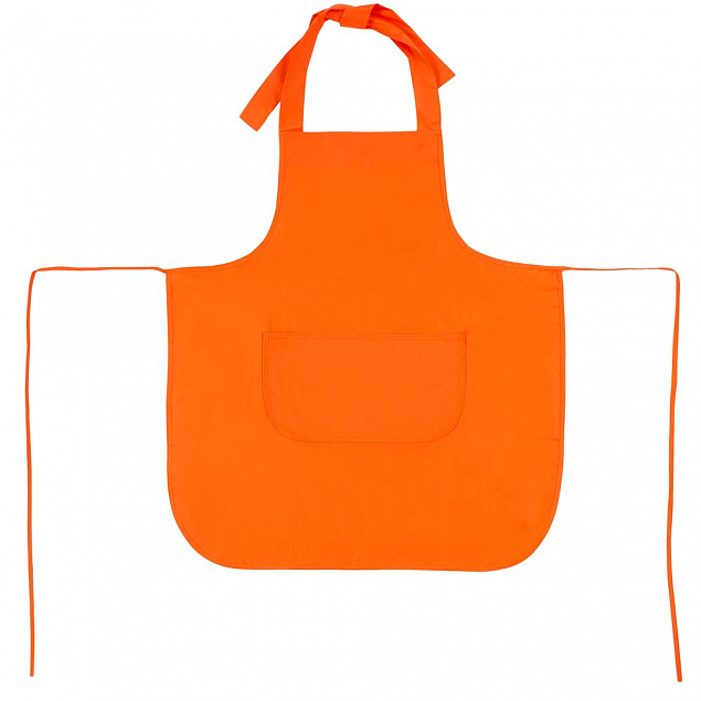 Фартук Neat, оранжевый с логотипом в Балашихе заказать по выгодной цене в кибермаркете AvroraStore