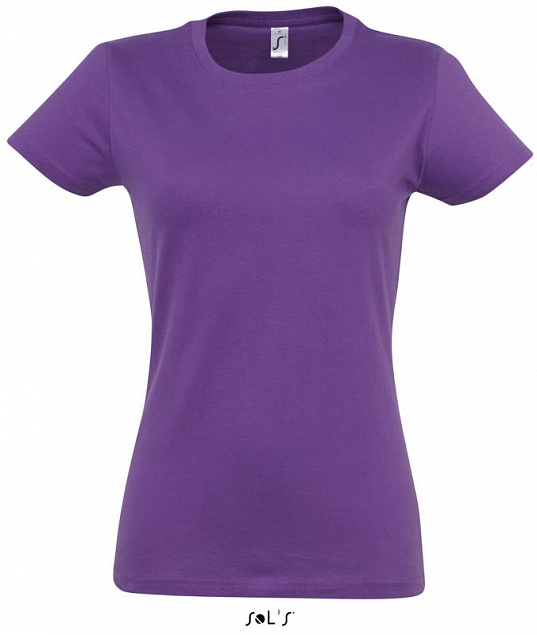 Фуфайка (футболка) IMPERIAL женская,Светло-фиолетовый L с логотипом в Балашихе заказать по выгодной цене в кибермаркете AvroraStore