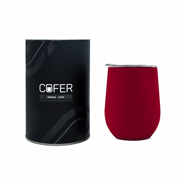 Набор Cofer Tube софт-тач CO12s black, красный с логотипом в Балашихе заказать по выгодной цене в кибермаркете AvroraStore