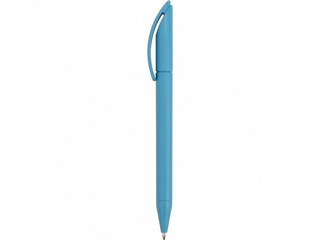 Ручка пластиковая шариковая Prodir DS3 TMM, голубой с логотипом в Балашихе заказать по выгодной цене в кибермаркете AvroraStore