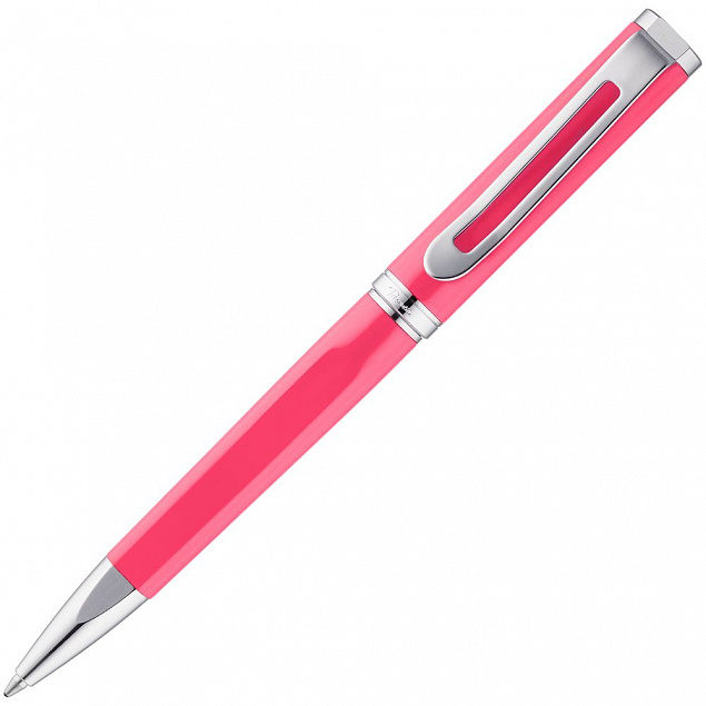 Ручка шариковая Phase, розовая с логотипом в Балашихе заказать по выгодной цене в кибермаркете AvroraStore