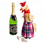 Чехол на шампанское «Глава семейства» с логотипом в Балашихе заказать по выгодной цене в кибермаркете AvroraStore