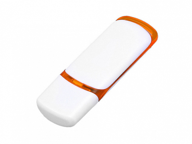 USB 2.0- флешка на 8 Гб с цветными вставками с логотипом в Балашихе заказать по выгодной цене в кибермаркете AvroraStore