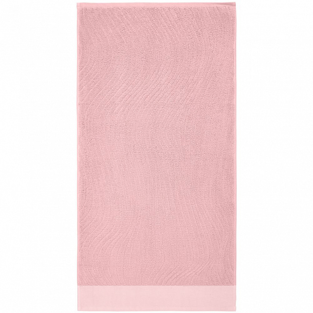 Полотенце New Wave, среднее, розовое с логотипом в Балашихе заказать по выгодной цене в кибермаркете AvroraStore