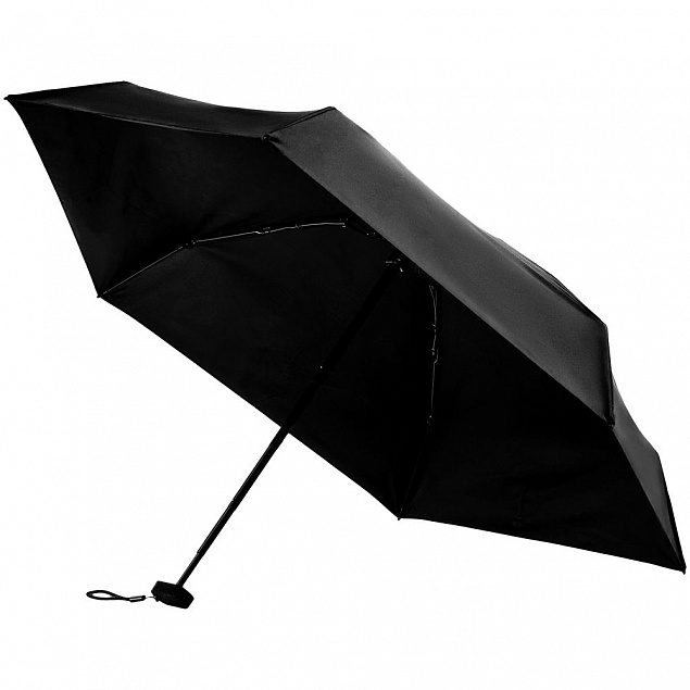 Зонт складной Color Action, в кейсе, черный с логотипом в Балашихе заказать по выгодной цене в кибермаркете AvroraStore