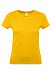 Футболка женская E150 желтая с логотипом в Балашихе заказать по выгодной цене в кибермаркете AvroraStore