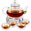 Чайный набор на 4 персоны Teo с логотипом в Балашихе заказать по выгодной цене в кибермаркете AvroraStore